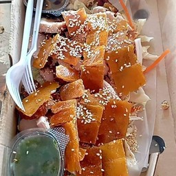 หมูหันสับกล่องขนาดกลาง