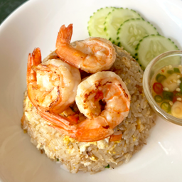 ข้าวผัดกุ้งสด