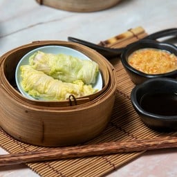 ผักกาดขาวพันกุ้ง