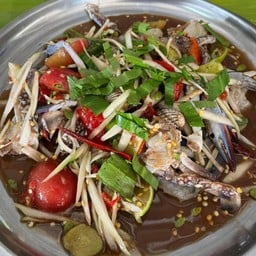 Papaya Salad With Blue Crab