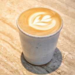 Cafe Latte Espresso and Steamed Milk