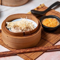 ติ่มซำหน้าเห็ดเข็มทอง