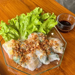 ปากหม้อ ห่อหน่อไม้หมูสับกุ้งแห้ง+กุยช่าย 8ตัว