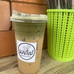 มัทฉะกาแฟลาเต้เย็น