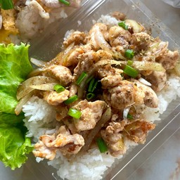 ข้าวหน้าไก่ซอสเทอริยากิ
