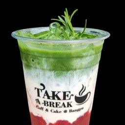 สตอเบอรี่มัทฉะลาเต้