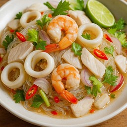 ยำวุ้นเส้นทะเล