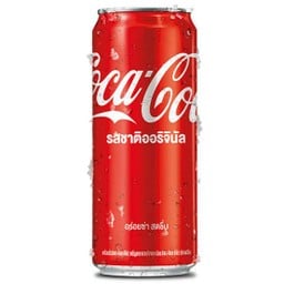 โค้กกระป๋อง original 325ml แช่เย็น
