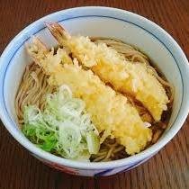 Somen-Hot-Ebi Tempura2P-300g บะหมี่โซเมนร้อน+กุ้งเทมปุระ 温かい海老天ぷらそうめん300