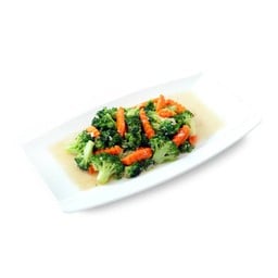 L บร็อคโครี่ผัดน้ำมันหอย