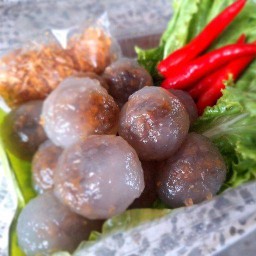 ปั้นรัก สาคูไส้ถั่ว