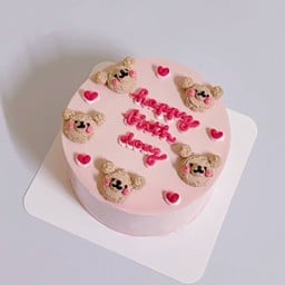 bear pink strawberry