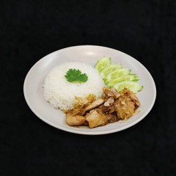 ข้าวทอดกระเทียม