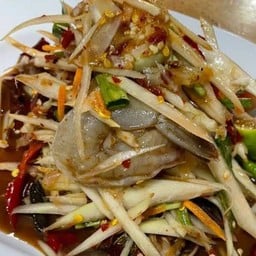 ตำปลาร้ากุ้งสด