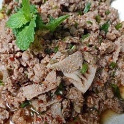 ลาบเนื้อสับ