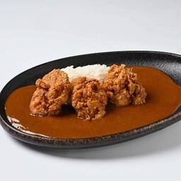 ข้าวแกงกะหรี่ไก่คาราเกะ Japanese fried chicken curry rice