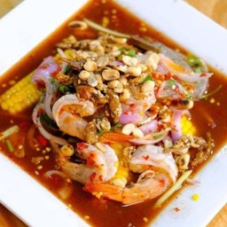 ยำกุ้งทูโทน