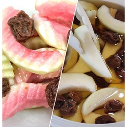[เซตสุดฮิต] ฝรั่งแช่บ๊วย + ฝรั่งไส้แดงแช่บ๊วย (หงเป่าสือ 250g)