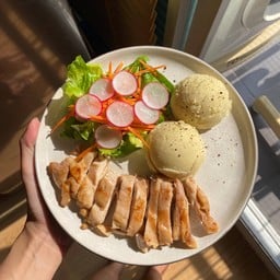 กุ๊กไก่ ไข่ข้น (ข้าวไข่ข้น&แซนวิช)