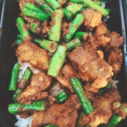 Stir Fried Crispy Pork With Chili Paste