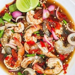 ยำกุ้งทูโทน