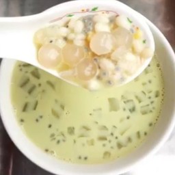 น้ำเต้าหู้ + เครื่อง