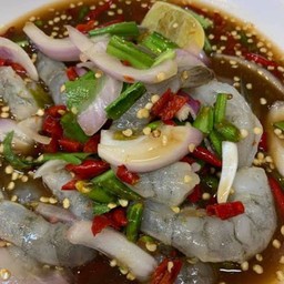 ยำกุ้งสด