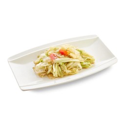 L กะหล่ำปลีผัดน้ำปลา