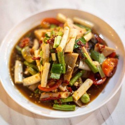 ตำไหลบัว+หมูยอ