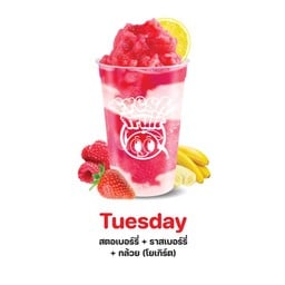 tuesday สตอ ราสเบอร์รี่ิ กล้วย ( L )