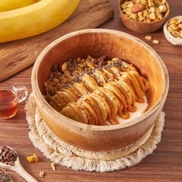 BANANA PEANUT BUTTER YOGURT BOWL บานาน่า พีนัท บัตเตอร์ โยเกิร์ต โบว์ล