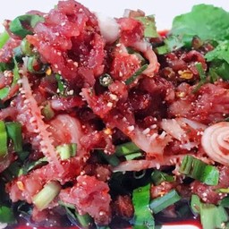 ลาบเนื้อดิบ
