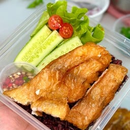 ข้าวปลาแกะ(ปลาทับทิม)