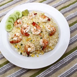ข้าวผัดกุ้งใหญ่ Shrimp fried rice . L size