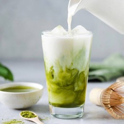 ลาเต้มัทฉะ เย็น