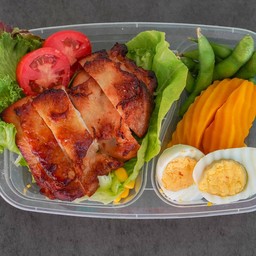 ชุดสะโพกไก่ย่าง ซอสเทอริยากิ