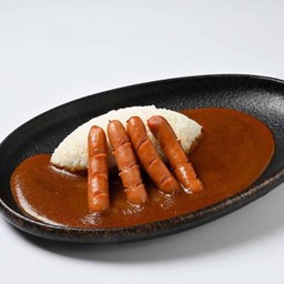 ข้าวแกงกะหรี่ไส้กรอกญี่ปุ่น Japanese sausage curry rice