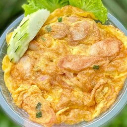 ข้าวไข่เจียวหมูสับ