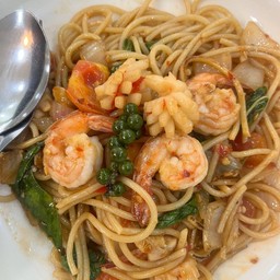สปาเก็ตตี้ผัดขี้เมา