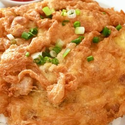 ข้าวไข่เจียวแหนม