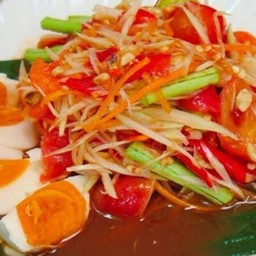 ตำไทยไข่เค็ม