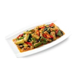 L ผัดมะเขือยาว