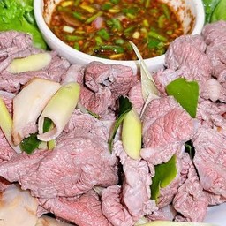 เนื้อลายลวกจิ้ม