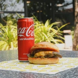 เบอร์เกอร์+น้ำอัดลม