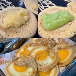 [เซตสุดฮิต] คัสตาร์ดใบเตย + คัสตาร์ดครีม + โตเกียวไข่วง 6 ชิ้น