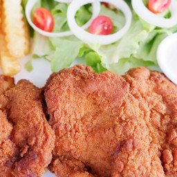 สเต๊กไก่ทอด