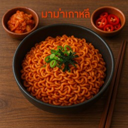 มาม่าเผ็ดซอสเกาหลี byKG