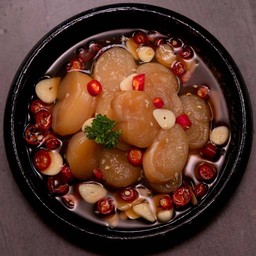 เอ็นหอยดองซีอิ้วเกาหลี+น้ำจิ้มซีฟู้ด