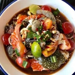 เหลาแซลม่อนทะเลรวม