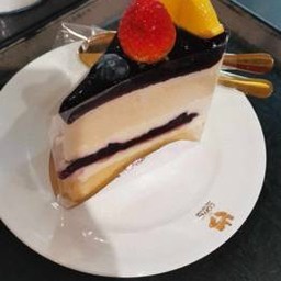 เค้กบลูเบอร์รี่1ชิ้นBlueberry Cake